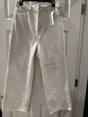 RECTO White Wide-Leg Jeans